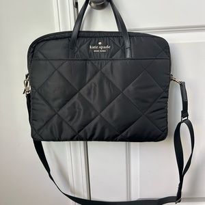 Kate Spade laptop bag with protective interior, perfect condition.